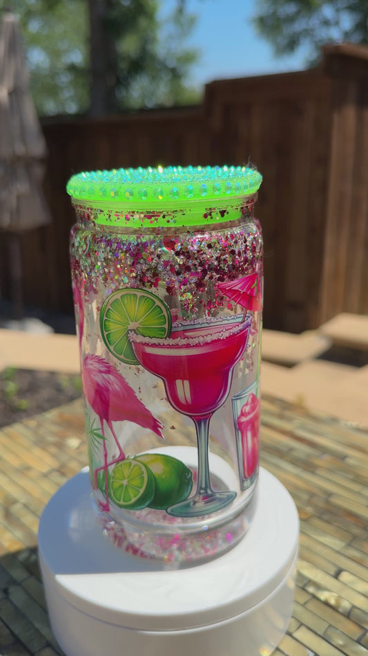 16oz. Snowglobe Tumbler