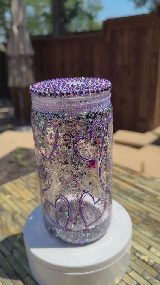 16oz Snowglobe Tumbler