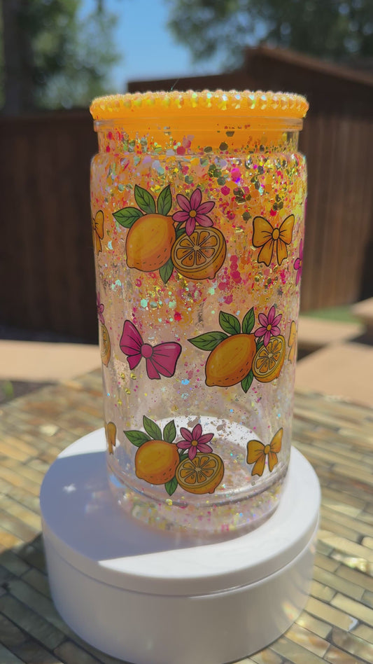 16oz Snowglobe Tumbler