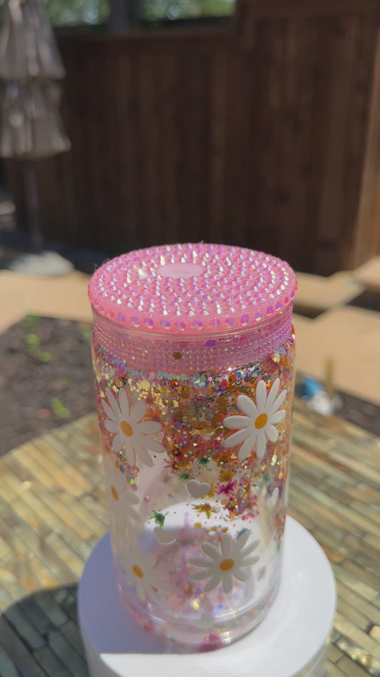16oz Snowglobe Tumbler