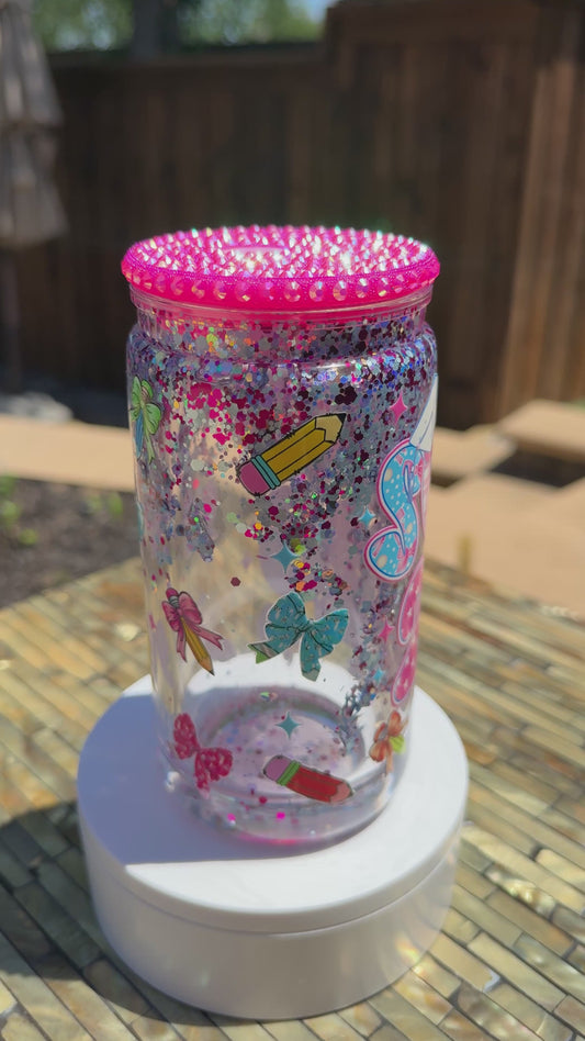16oz Snowglobe Tumbler